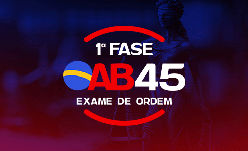 EXTENSIVO 1ª FASE OAB 45 - TRANSMISSÃO AO VIVO - TARDE (ONLINE)