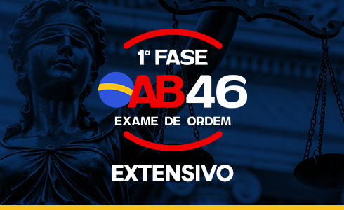 EXTENSIVO 1ª FASE OAB 46 - TRANSMISSÃO AO VIVO - NOITE (ONLINE)